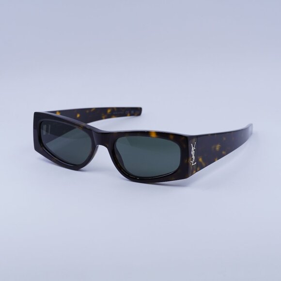 🕶️ New Saint Laurent SLM140 003 Sunglasses - Havana Frame, Grey Lenses - Picture 1 of 10